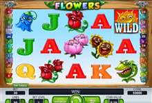 Rosen, Tulpen, Sonnenblumen und gute Laune bringt der neue Video Slot „Flowers“ von NetEnt!