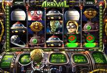 Die Ankunft der Aliens erleben Sie im 3D Slot Arrival: Weltraum Abenteuer und Bonusspiele satt!