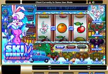 So kann der Winter kommen - Classic Slot Ski Bunny ist sexy und attraktiv!