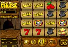 Spielen Sie das Mäuschen in „Chase the Cheese“, dem Classic Slot mit dem progressiven Jackpot!