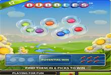 Bubbles online spielen und Sofortgewinne einfahren