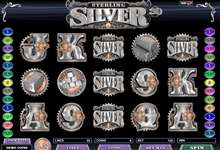 Online Spielautomat Sterling Silver 3d ist der erste dreidimensionale Slot von Microgaming!