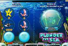 Sofortgewinn Spiel und online Rubbelkarte Plunder the Sea bringt tolle Gewinne!