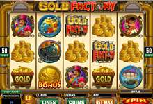 Rein ins güldene Geschehen mit neuem Spielautomaten „Gold Factory“!